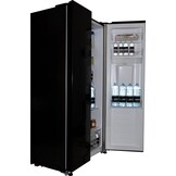 Exquisit SBS239-WS-EB - Amerikaanse koelkast.