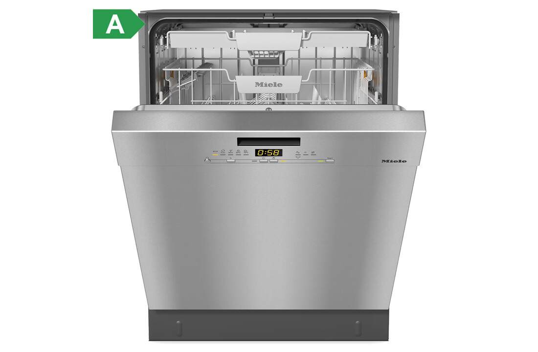 Miele G 5632 SCU CleanSteel - onderbouw vaatwasser.