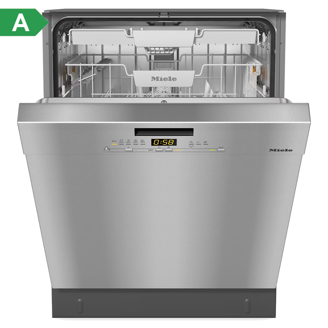 Miele G 5632 SCU CleanSteel - onderbouw vaatwasser.