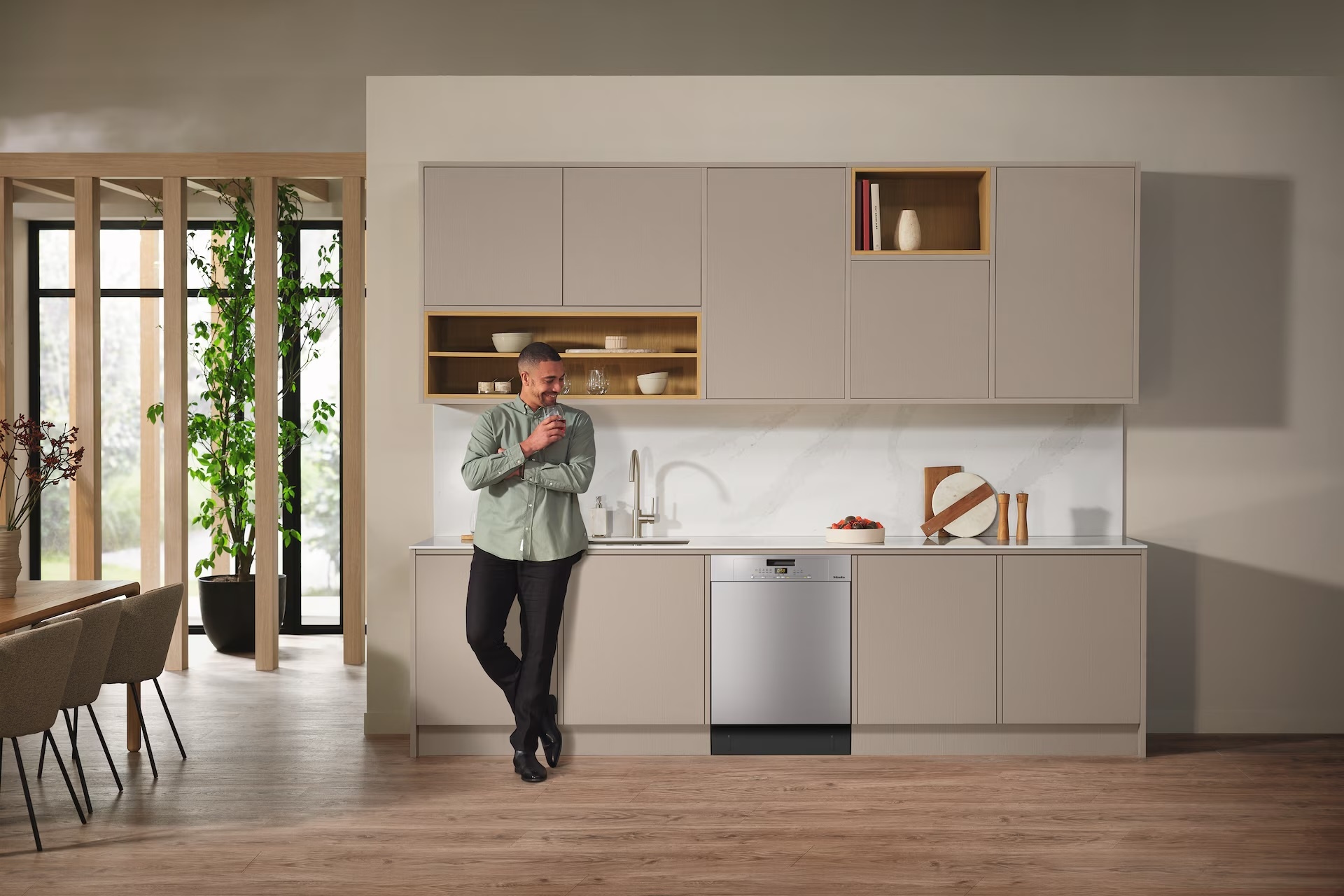 Miele G 5632 SCU CleanSteel - onderbouw vaatwasser.