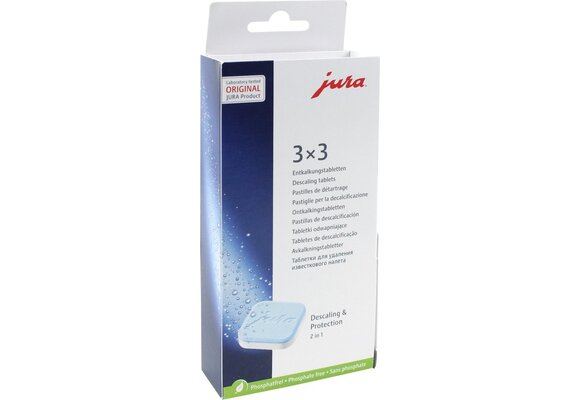 JURA ontkalkingstabletten 3 x 3 stuks