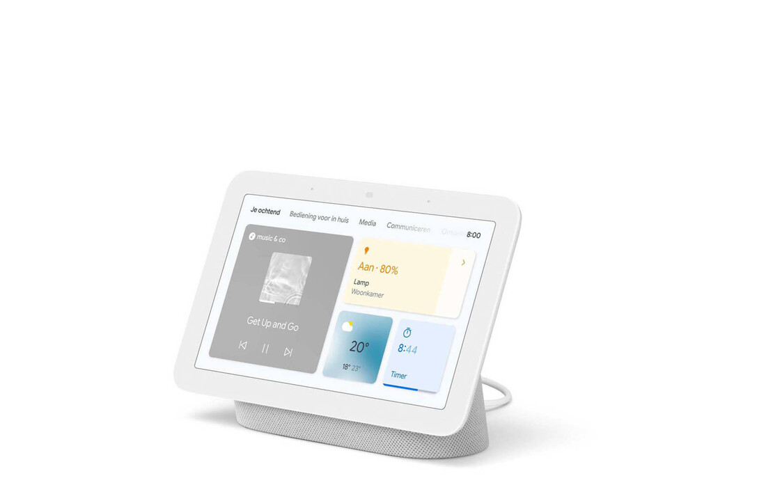 Google Nest Hub 2 Chalk (GA01331-FR) - Smart Home systeem