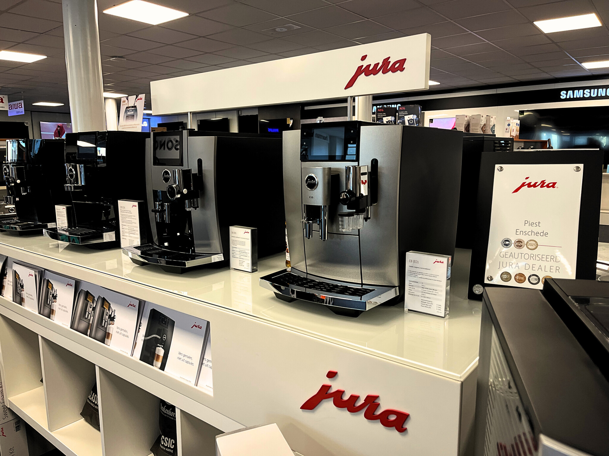 De nieuwe Jura koffiemachines