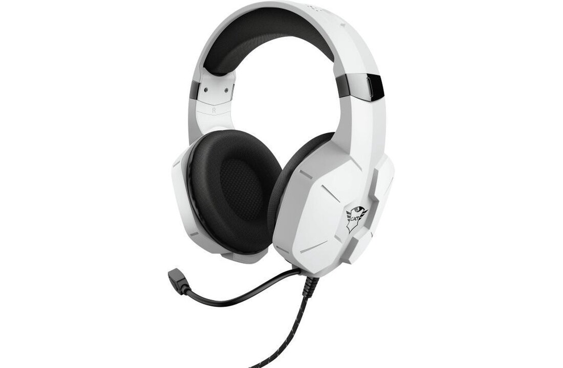 Trust GXT 323W Zwart/Wit - Gaming headset