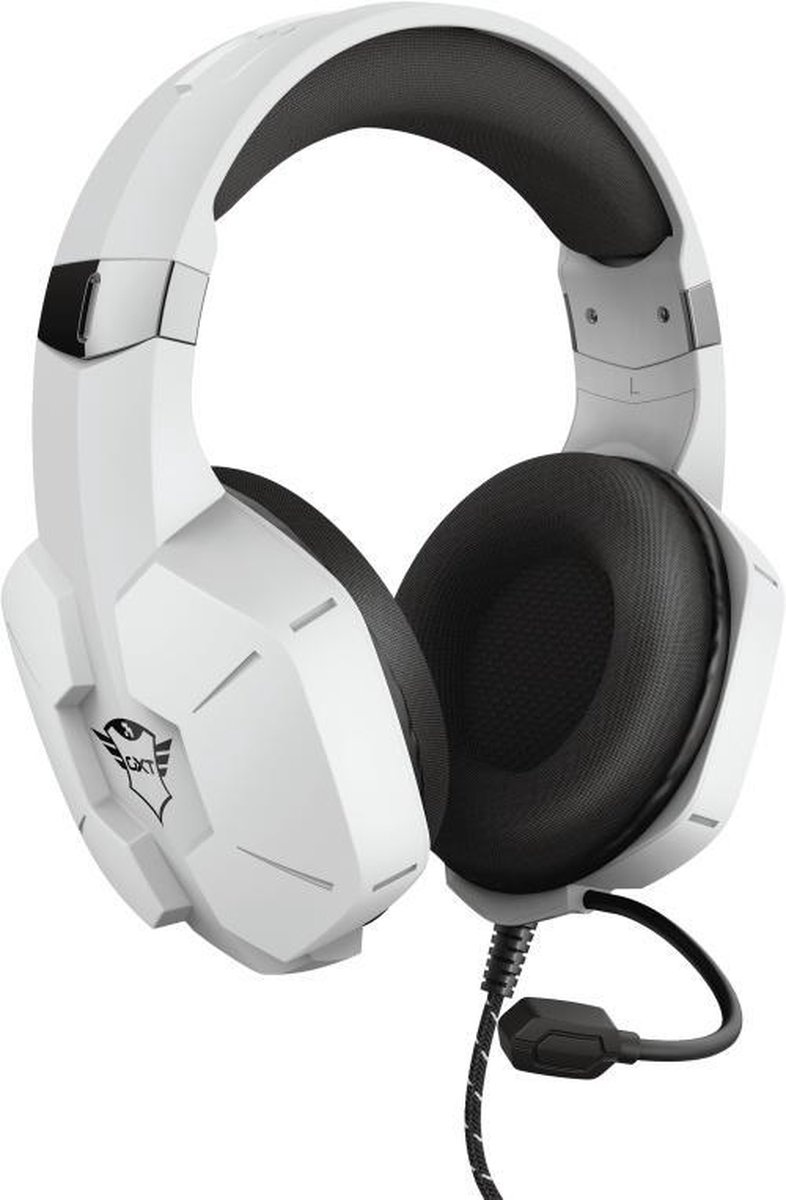 Trust GXT 323W Zwart/Wit - Gaming headset
