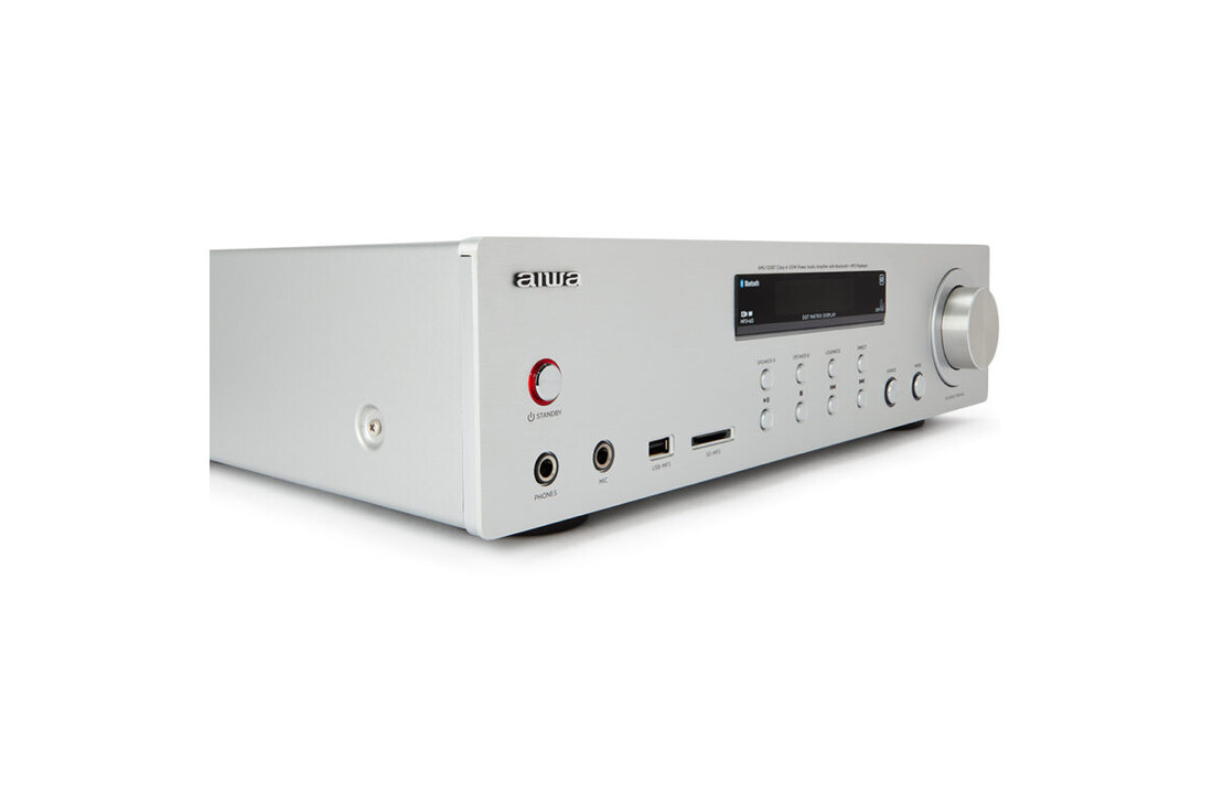 Aiwa AMU-120BTSL Zilver - Versterker