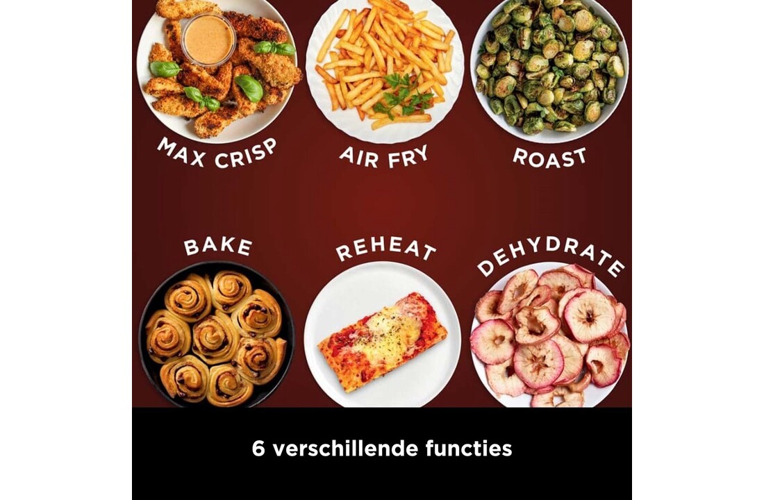 Ninja AF180EU Airfryer XXL Max Pro - Hetelucht friteuse