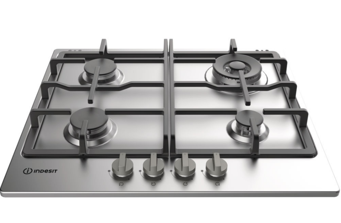 Indesit THP 641 W/IX/I NL - Gaskookplaat