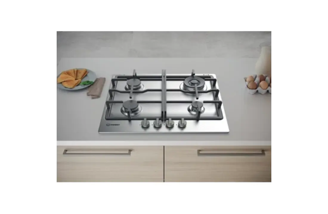 Indesit THP 641 W/IX/I NL - Gaskookplaat