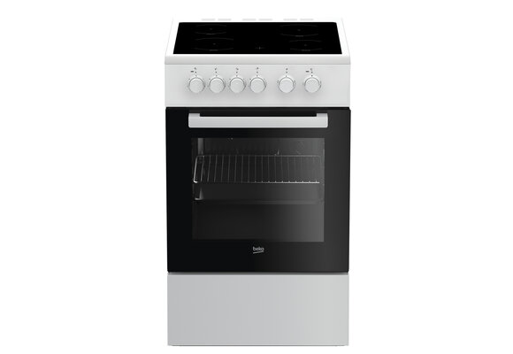 Beko FSS57000GW - Keramisch fornuis