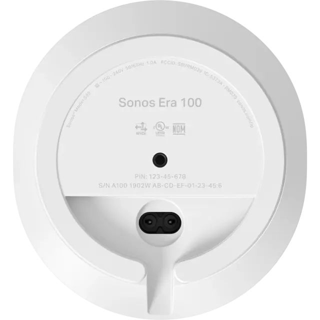 Sonos Era 100 (Wit) - Boekenplank speaker