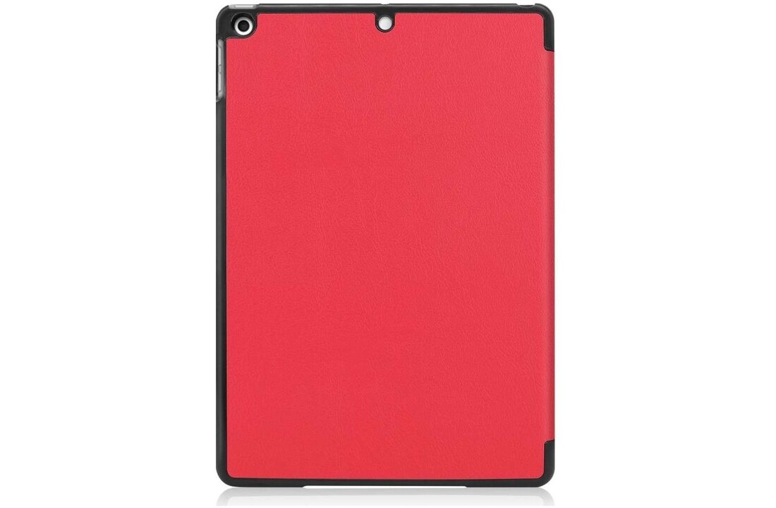 Just in Case Smart Tri-Fold Case - Apple iPad 10.2 - Rood - Tablethoes