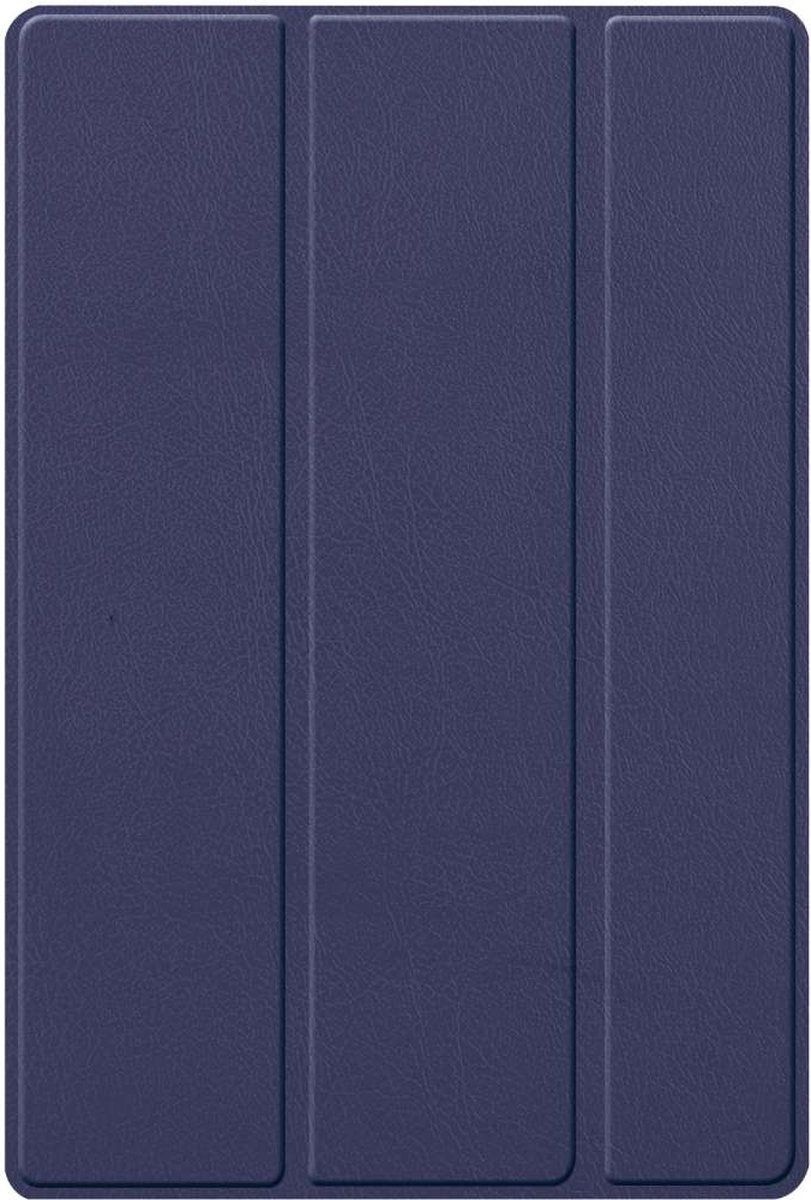Just in Case Smart Tri-Fold Case - Samsung Galaxy Tab A8 - Blauw - Beschermhoes