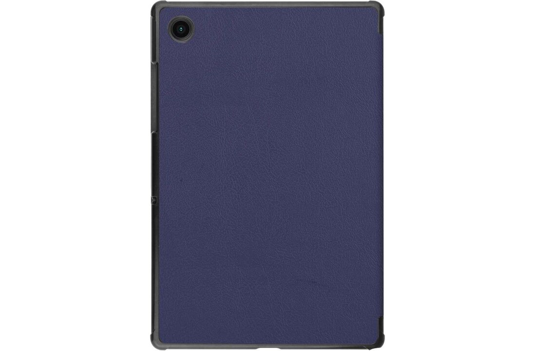Just in Case Smart Tri-Fold Case - Samsung Galaxy Tab A8 - Blauw - Beschermhoes