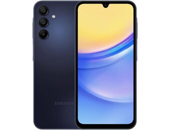 Samsung Galaxy A15 5G 128GB Blue black - Mobiele telefoon