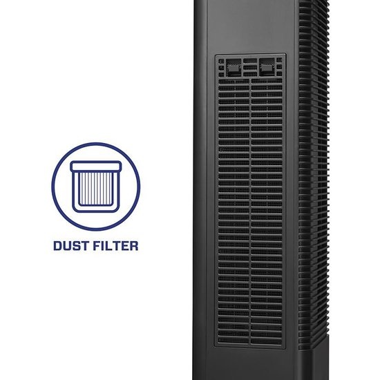 Clean Air Optima CA904B Hot & Cool Zwart - Staande ventilator