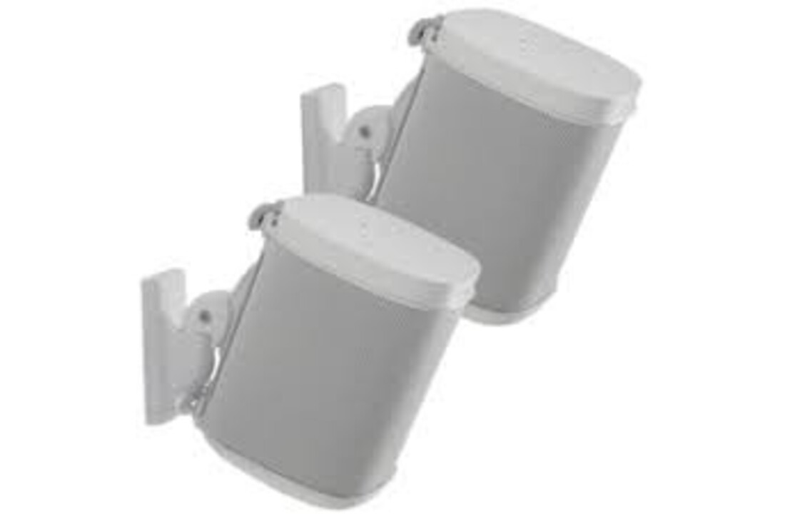 Sanus Speaker Wandsteun - Sonos ONE-PLAY:1 Pair - White - Muurbeugel