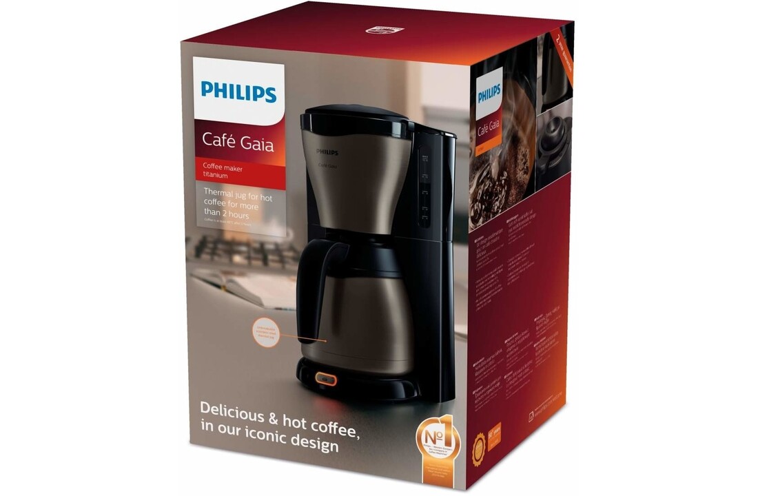 Philips HD7547/80 Café Gaia - Koffiezetapparaat