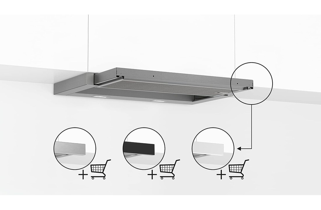 Bosch DFL064A52 - Vlakscherm afzuigkap