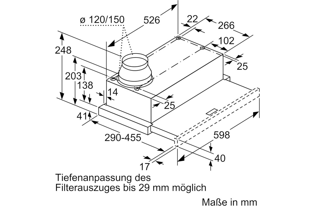 Bosch DFL064A52 - Vlakscherm afzuigkap