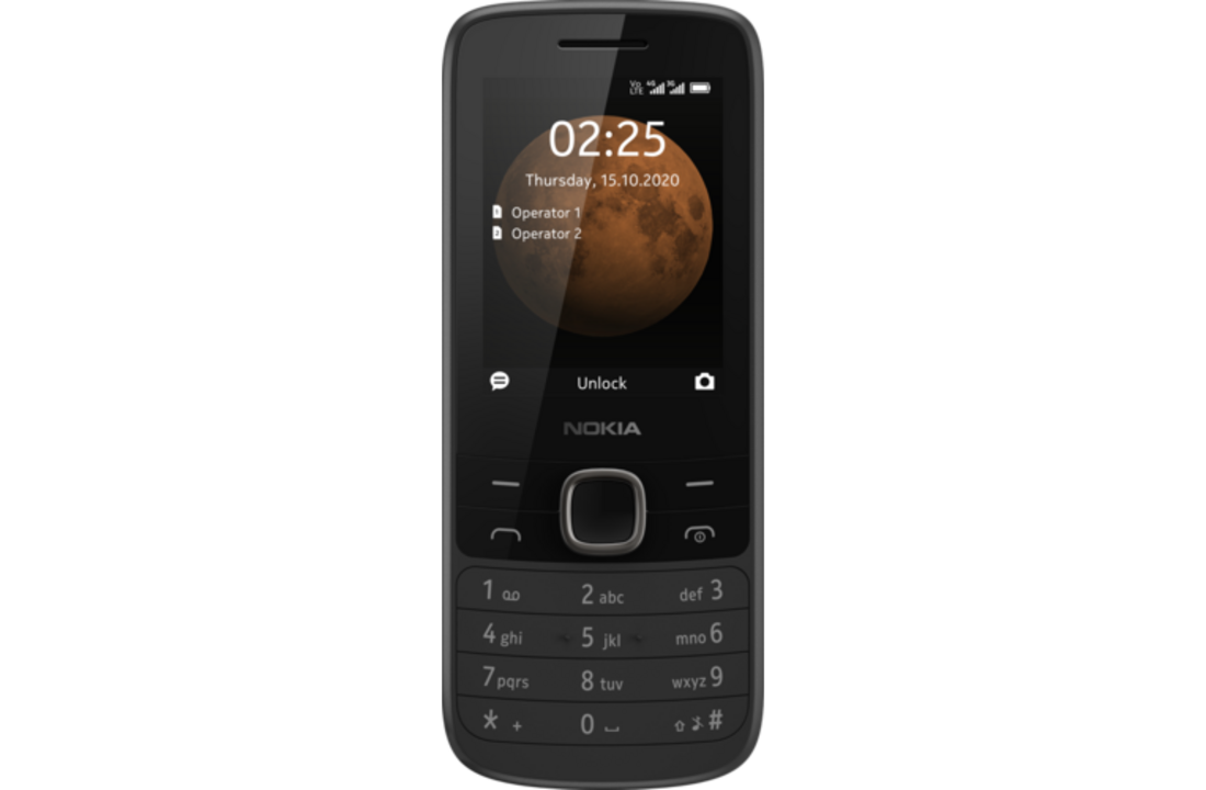 Nokia 225 Zwart - Mobiele telefoon