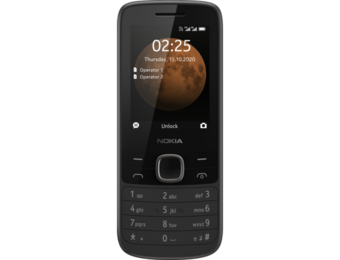 Nokia 225 Zwart - Mobiele telefoon