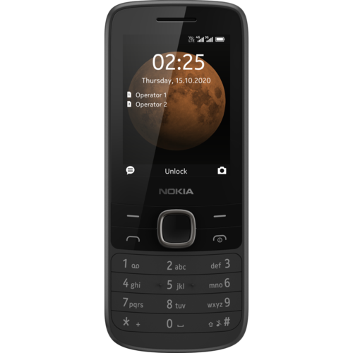 Nokia 225 Zwart - Mobiele telefoon