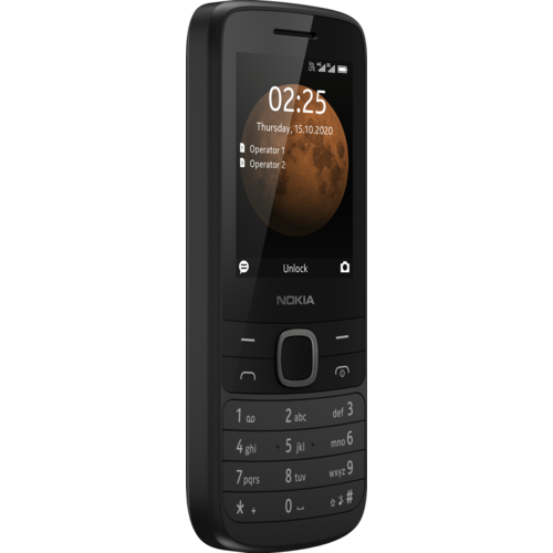 Nokia 225 Zwart - Mobiele telefoon