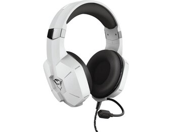 Trust GXT 323W Zwart/Wit - Gaming headset