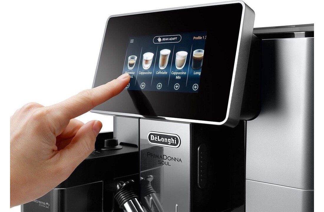 De'Longhi PrimaDonna Soul ECAM610.55.SB - Koffiemachine