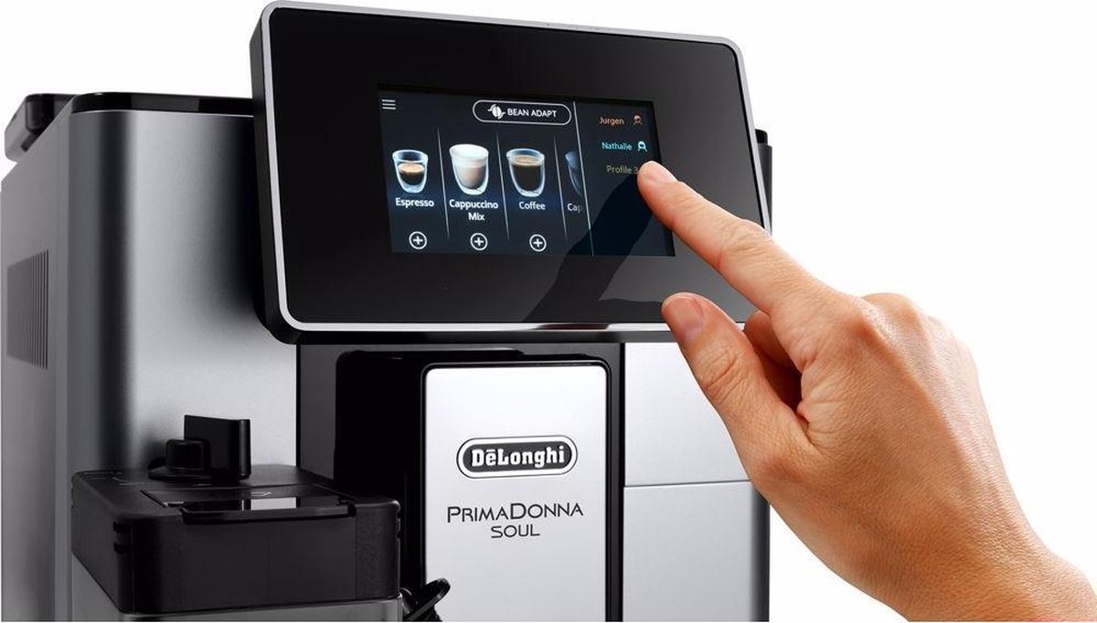 De'Longhi PrimaDonna Soul ECAM610.55.SB - Koffiemachine
