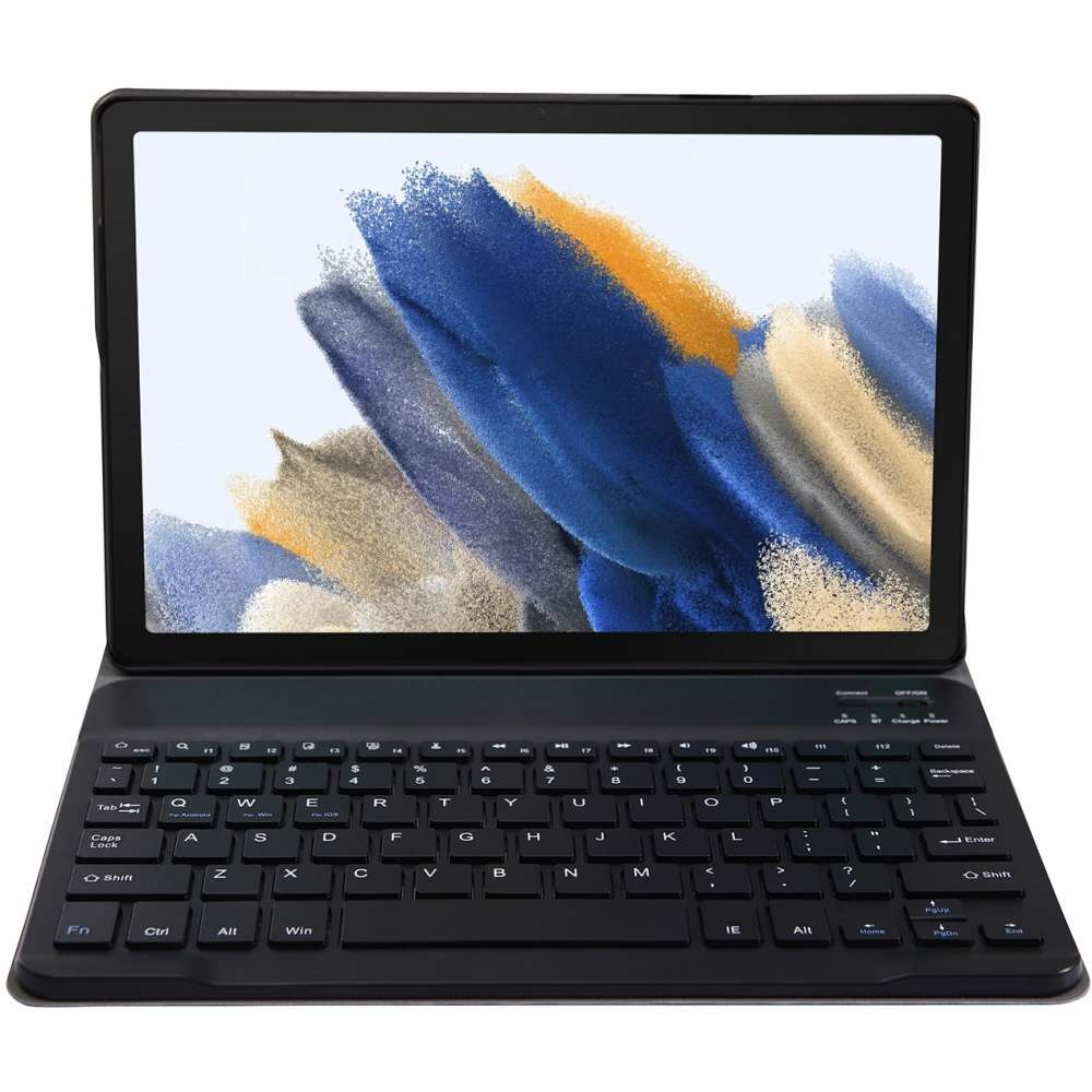 Just in Case Premium Bluetooth Keyboard Cover - Samsung Galaxy Tab A8 - Zwart - Beschermhoes