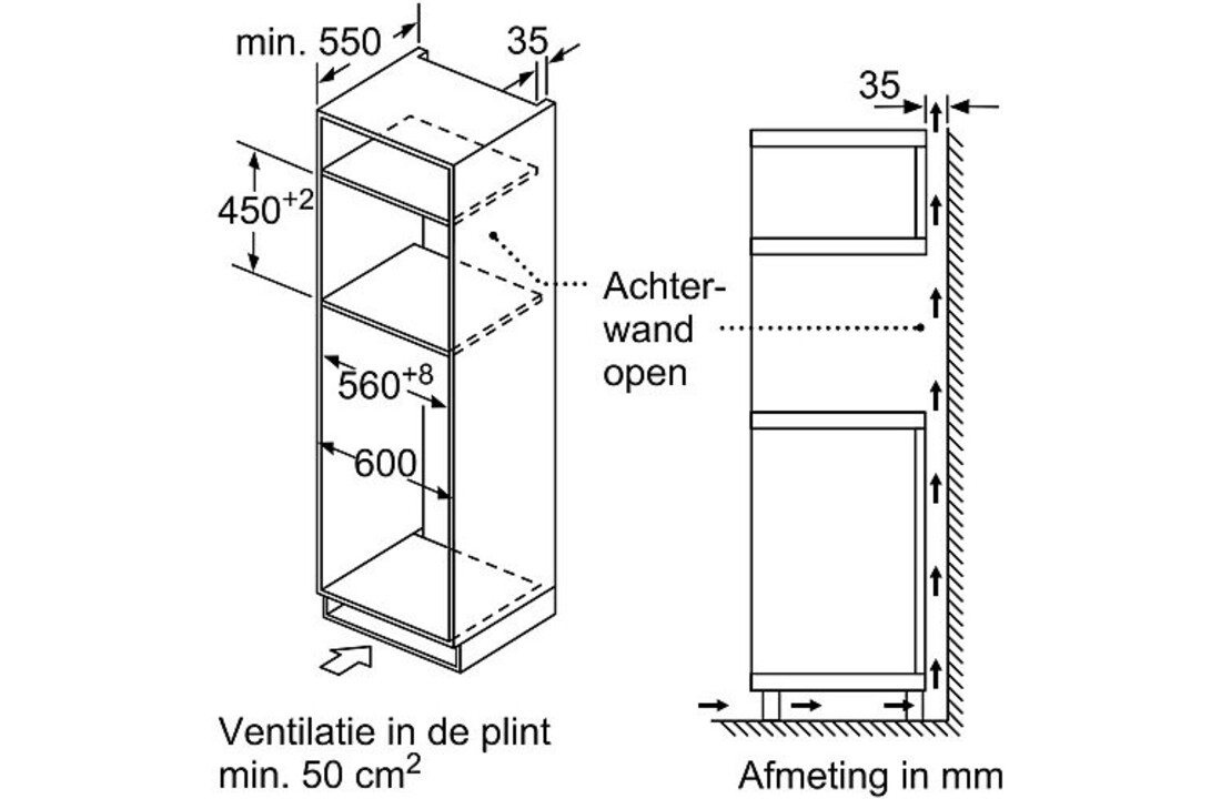 Siemens iQ500 CM585AGS0 - Inbouw oven