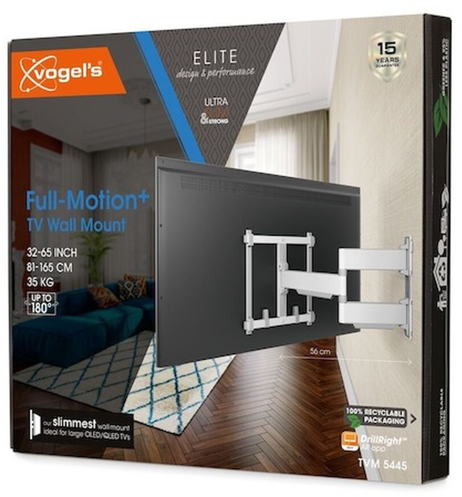 Vogel's TVM 5445 32 -65 inch wit Draaibare tv-beugel - TV muurbeugel