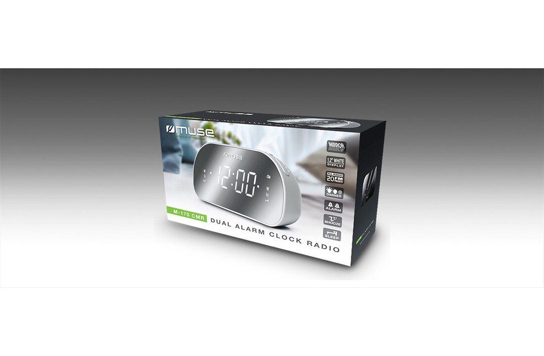 Muse M-170CMR - Wekkerradio