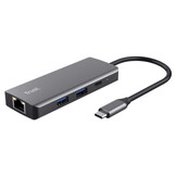 Trust Dalyx 6-in-1 USB-C-adapter - Adapter