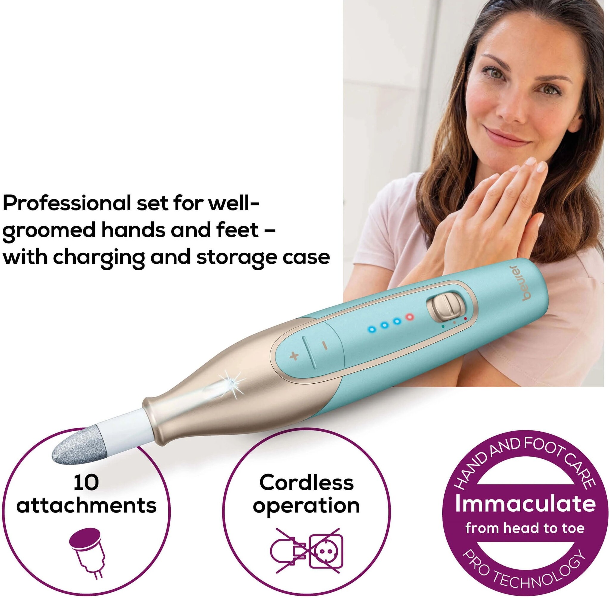 Beurer MP 84 Manicure-/ pedicureset - Manicure/ pedicure set