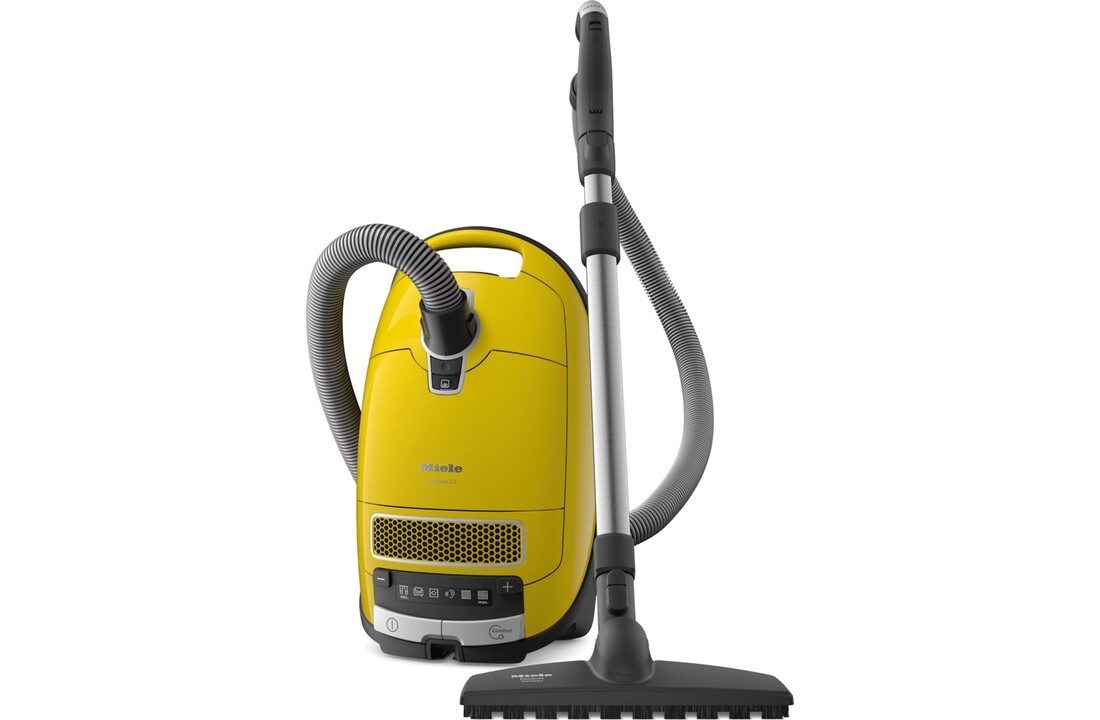 Miele Complete C3 125 Gala Edition Kerriegeel - Stofzuiger met zak