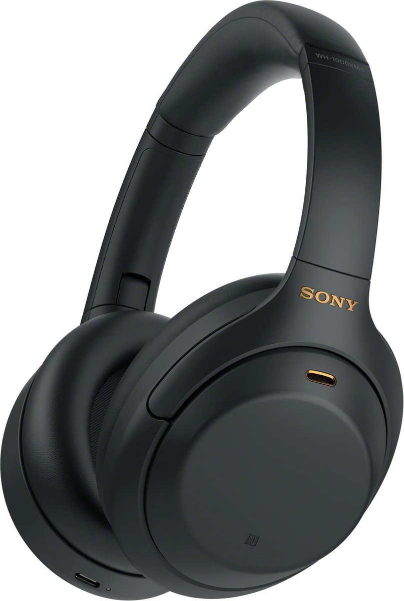 Sony WH-1000XM4 Zwart - Draadloze koptelefoon