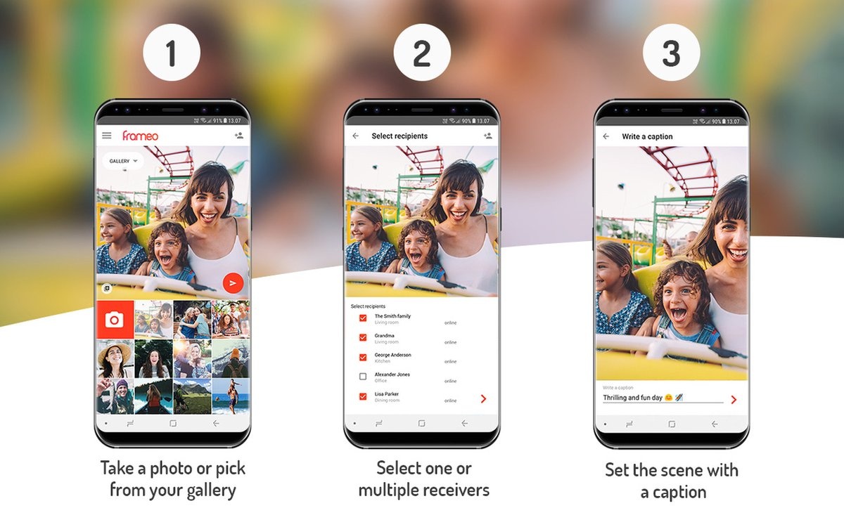 Denver PFF-2162LW - Digitale fotolijst