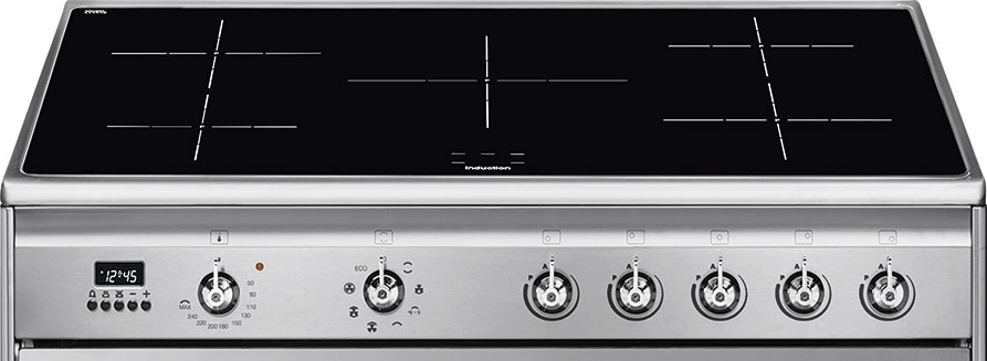 SMEG CG90IX9-1 - Inductiefornuis