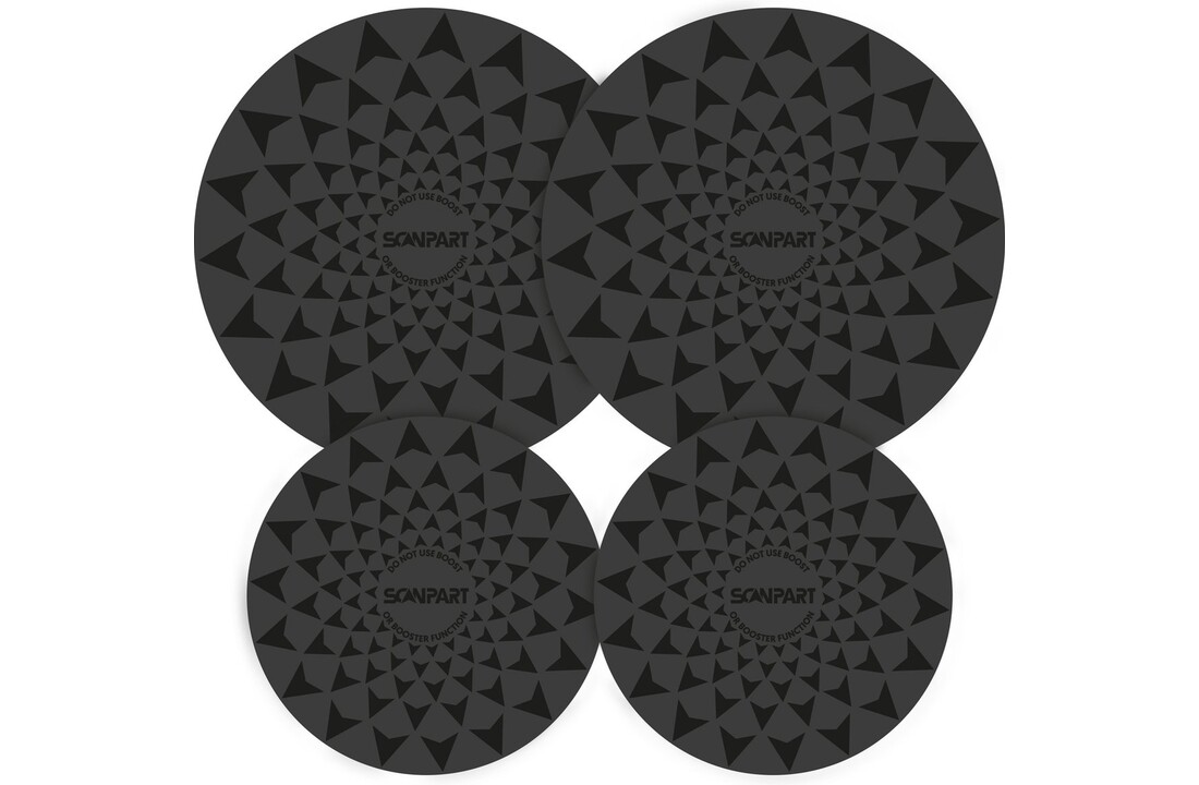 Scanpart inductiekookplaat beschermmatjes (4 stuks)