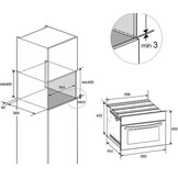 Exquisit EBM4542BL - Inbouw magnetron