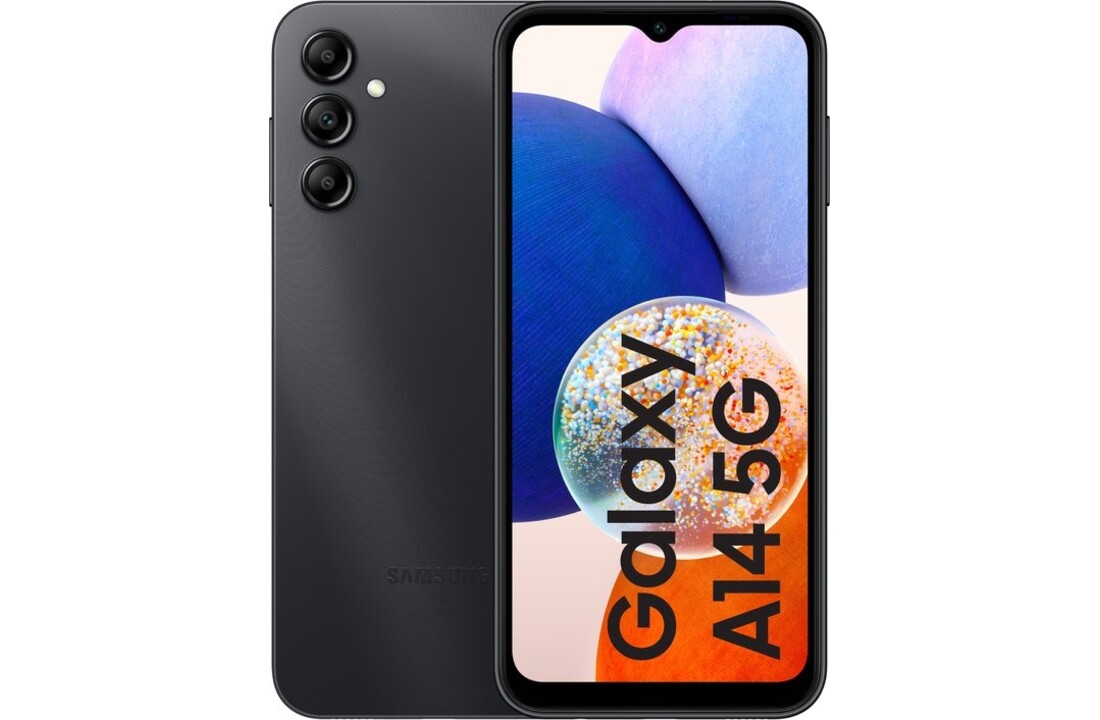 Samsung Galaxy A14 5G 64GB Awesome Black - Mobiele telefoon