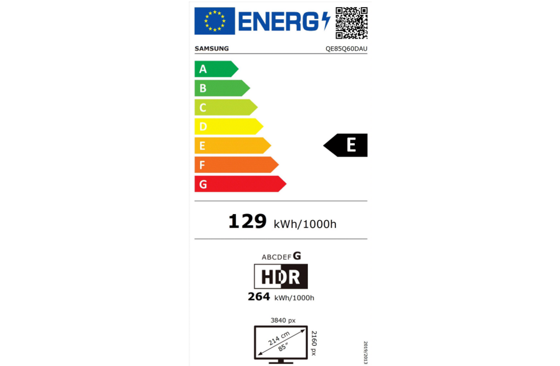 Samsung QLED 4K 85Q60D (2024) - QLED TV