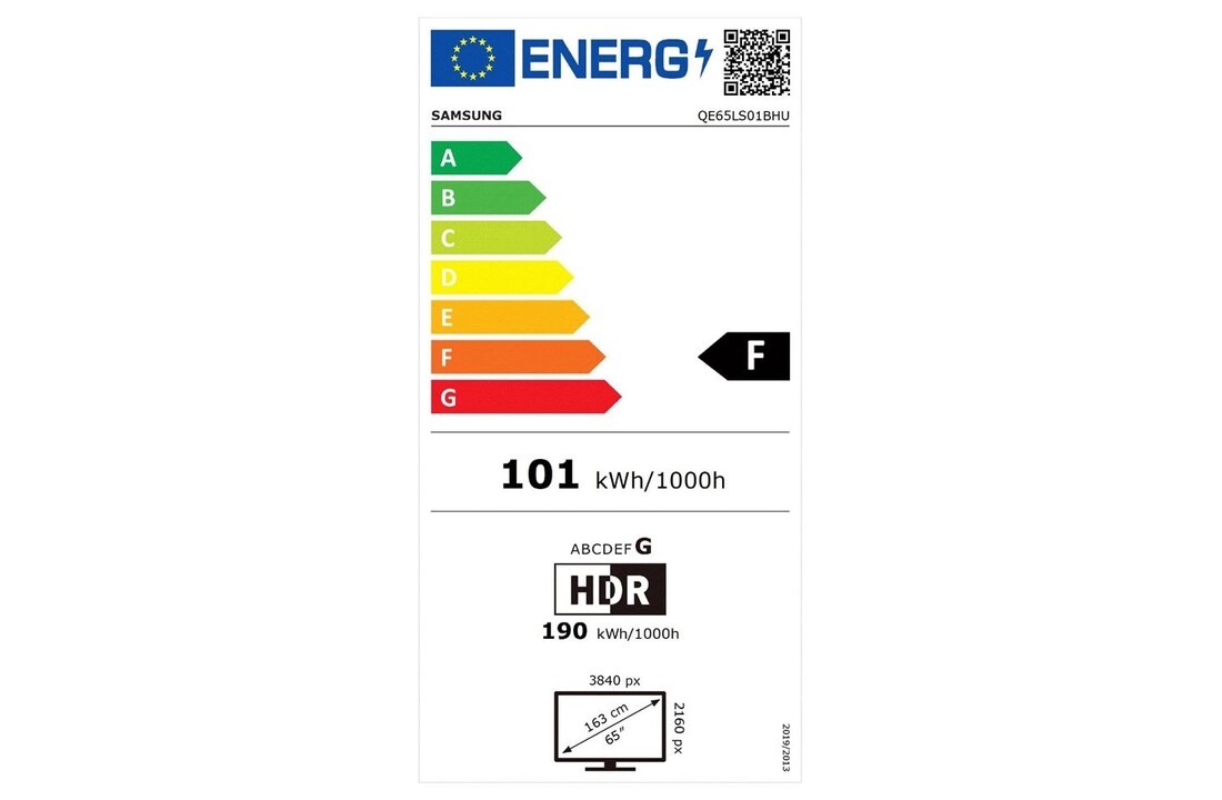 Samsung The Serif QLED 4K 65LS01B Cotton Blue (2023) - QLED TV