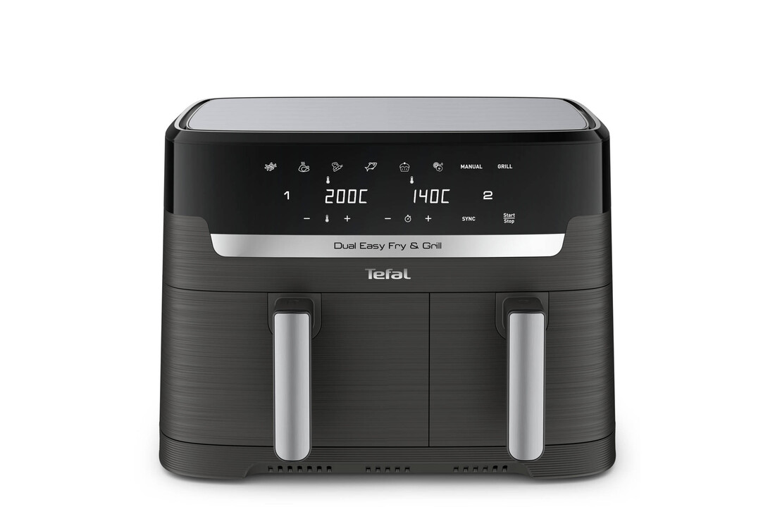 Tefal Easy Fry & Grill Dual EY905D 8.3L XXL - Hetelucht friteuse