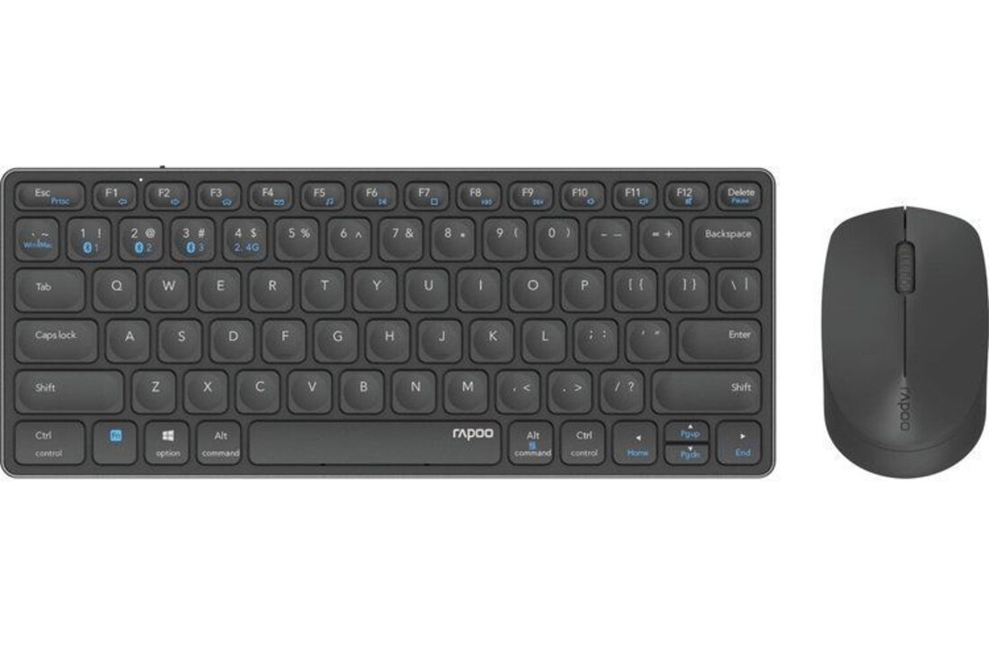 Rapoo 9600M - Toetsenbord + muis set