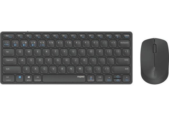 Rapoo 9600M - Toetsenbord + muis set