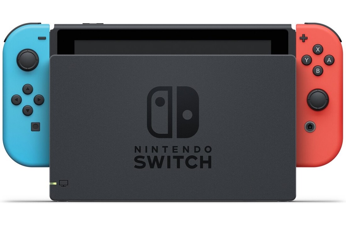 Nintendo Switch Rood/Blauw + Switch Sports + 12 maanden Nintendo Switch Online - Console